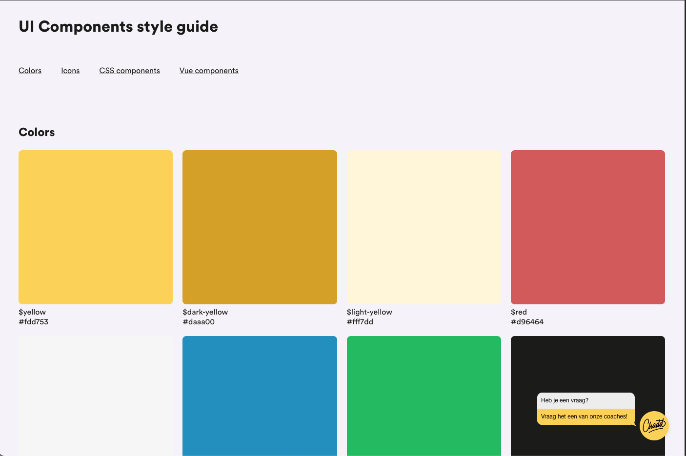 Mr Chadd Design System